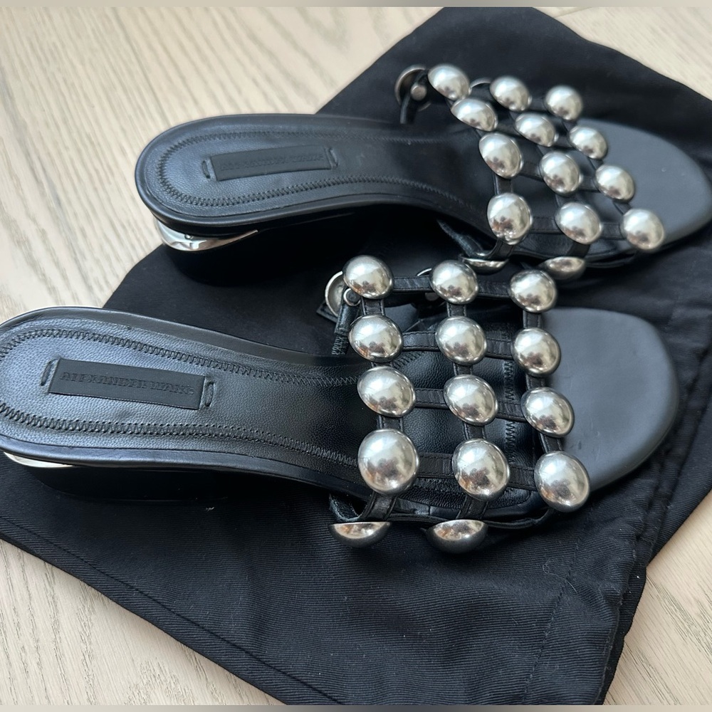 Alexander Wang Studded Heeled Sandal